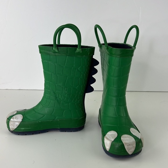 WEATHER Spirit Green Crocodile Rain Boots - Picture 3 of 8
